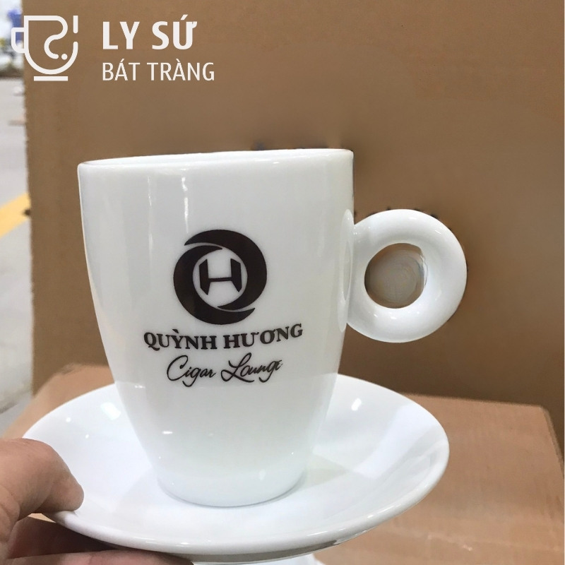 Cốc sứ quà tặng in logo