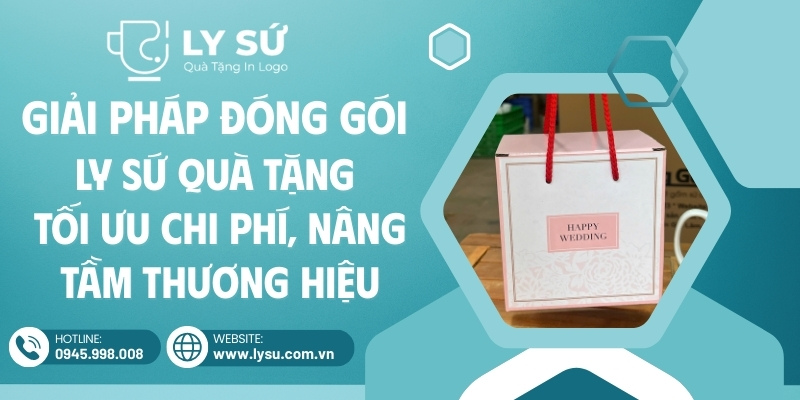Giải pháp đóng gói ly cốc sứ quà tặng cho doanh nghiệp