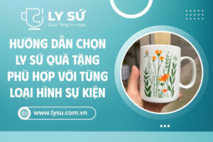 Hướng dẫn chọn ly sứ quà tặng phù hợp với từng loại sự kiện
