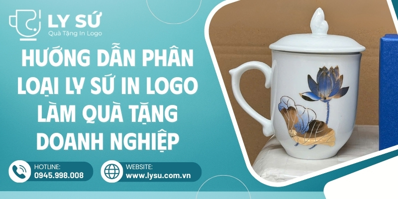 Hướng dẫn phân loại ly sứ in logo làm quà tặng doanh nghiệp